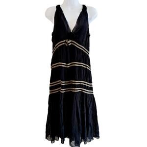 Jennifer Lopez Sleeveless Silk Dress